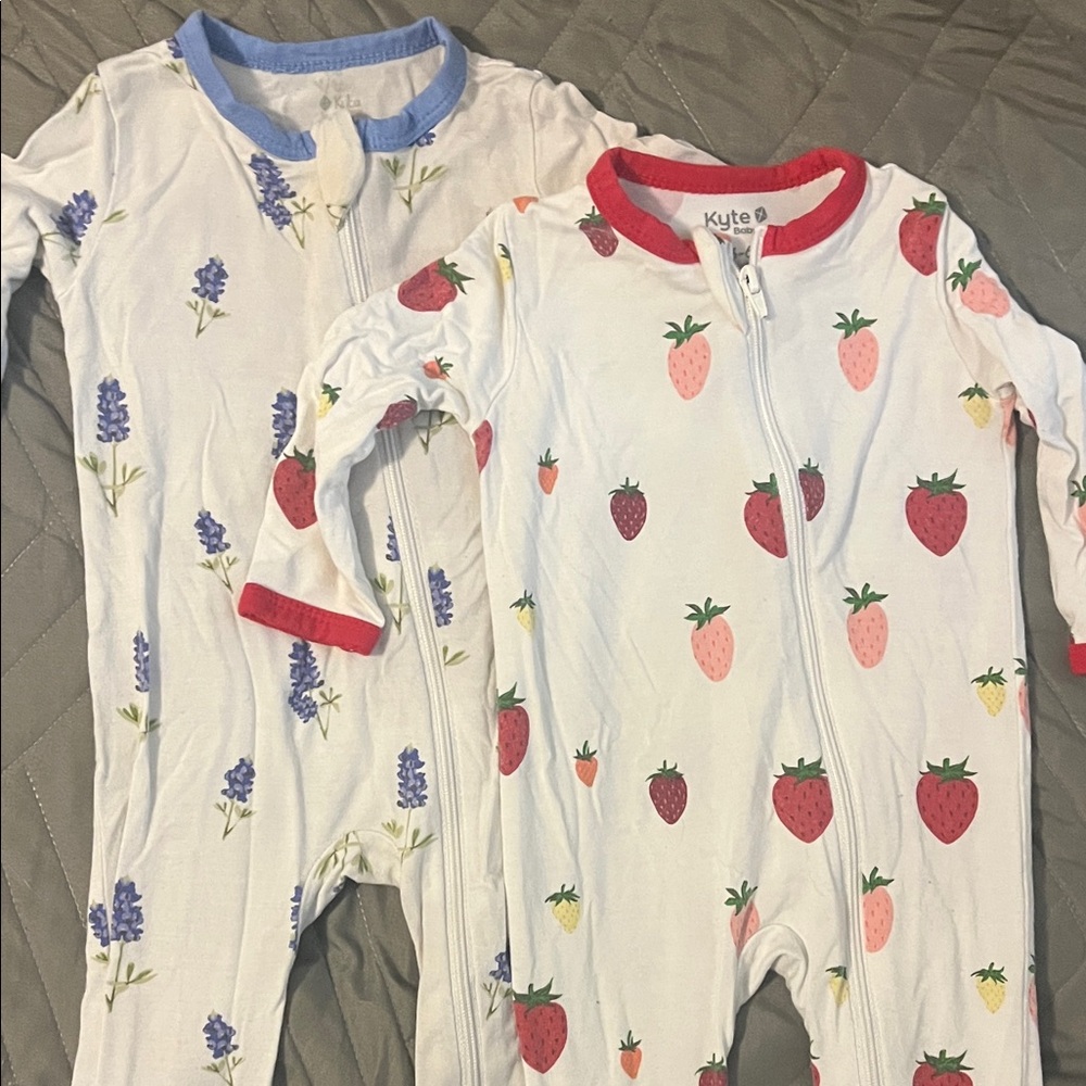 Kyte BABY Blue and Red Kids Pajamas
